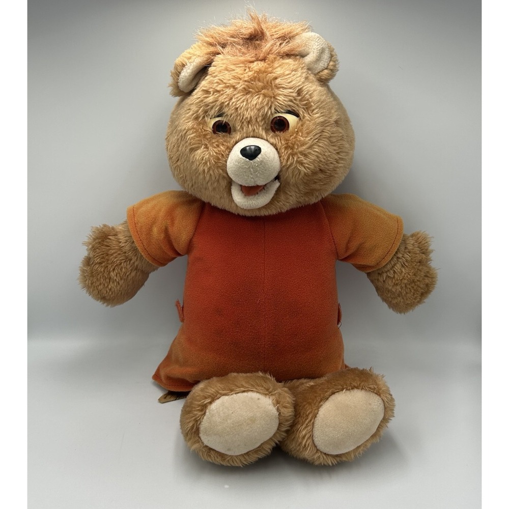 VTG Teddy Ruxpin Teddy Bear 1984/85 & One Tape WOW Worlds of Wonder PARTS/REPAIR